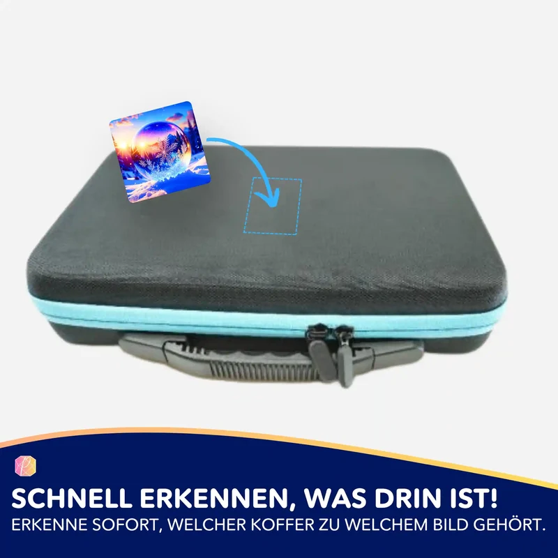 Aufkleber 5er-Set - Kristallwelt