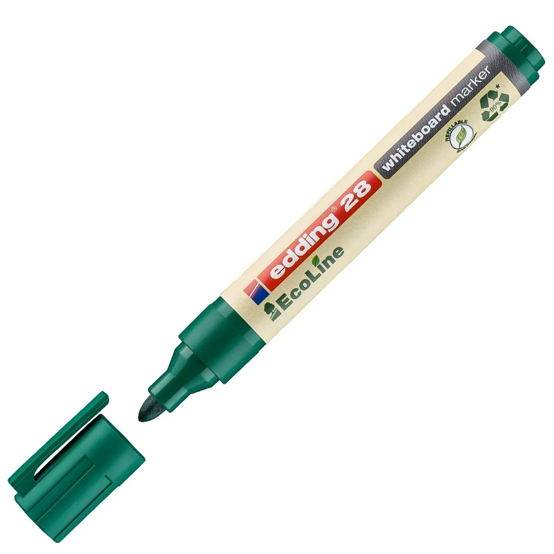 Edding - 28 EcoLine Whiteboard Marker Green 004