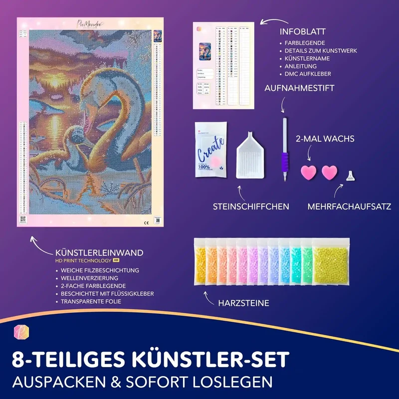 Diamond Painting - Geborgenheit