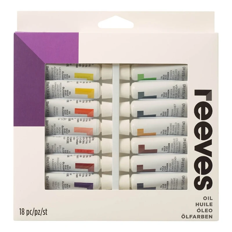 Reeves - Fine Oil Tube Set 18x10ml