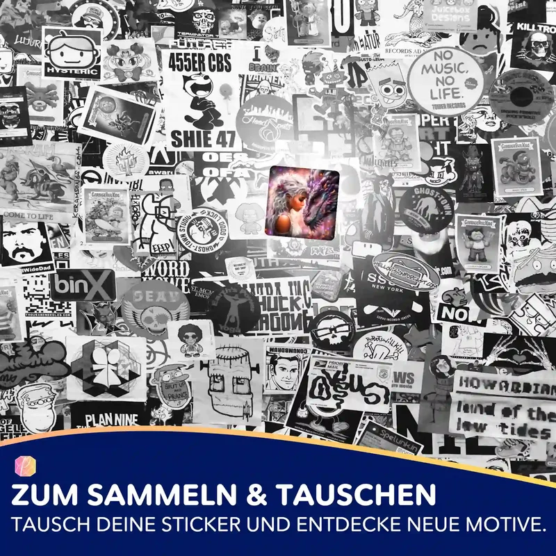 Aufkleber 5er-Set - Seelenbund