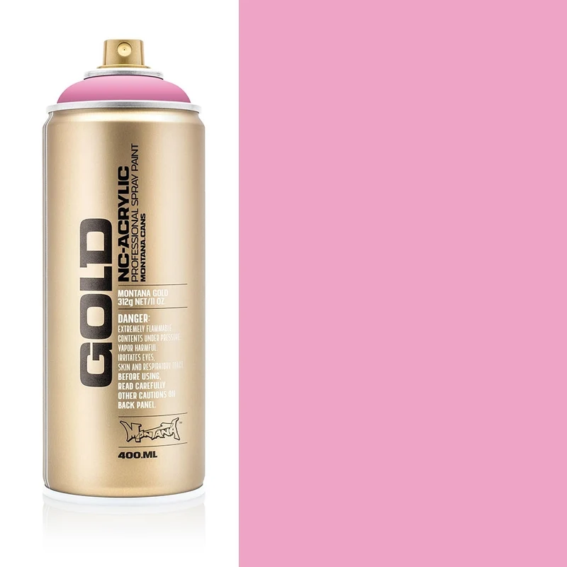 Montana - GOLD - Shock Pink Light - 400ml (S4000)