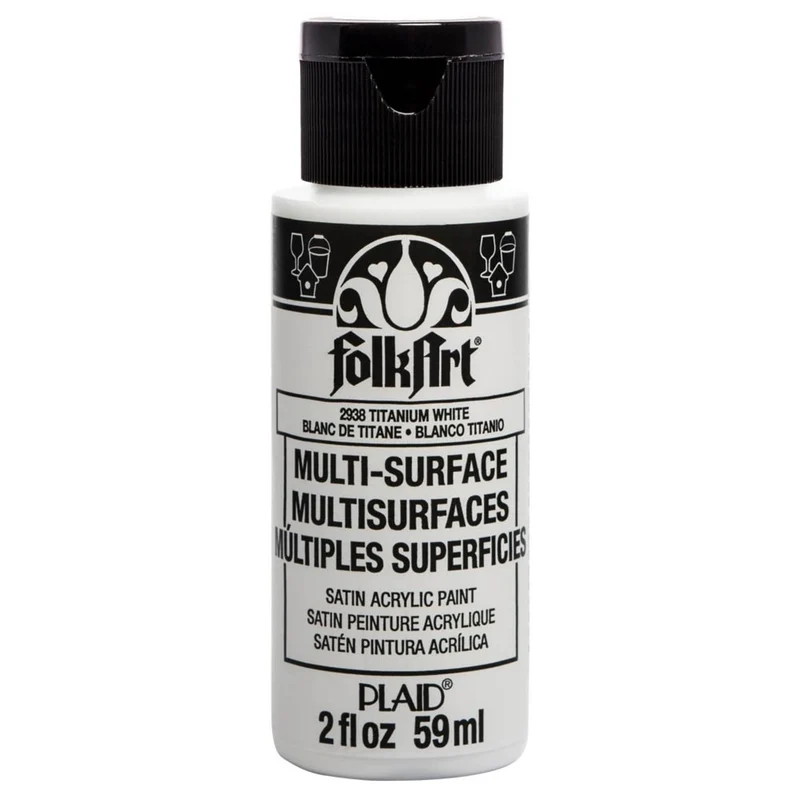 FolkArt - Multi-Surface Acrylic Paint - 2oz - White