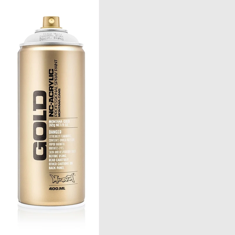 Montana - GOLD - Disco White - 400ml - 400ml (F9100)