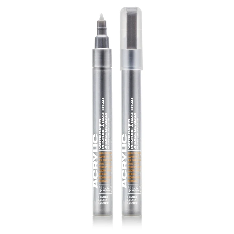 Montana - Acrylic Marker 0.7mm Silver M
