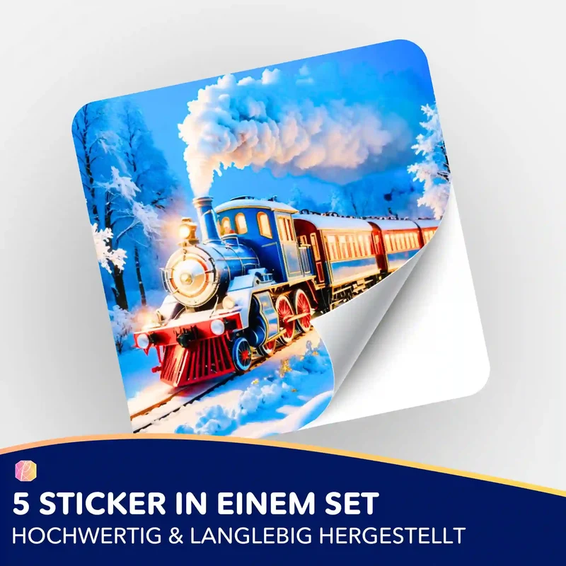 Aufkleber 5er-Set - Night Train "Limited Edition"