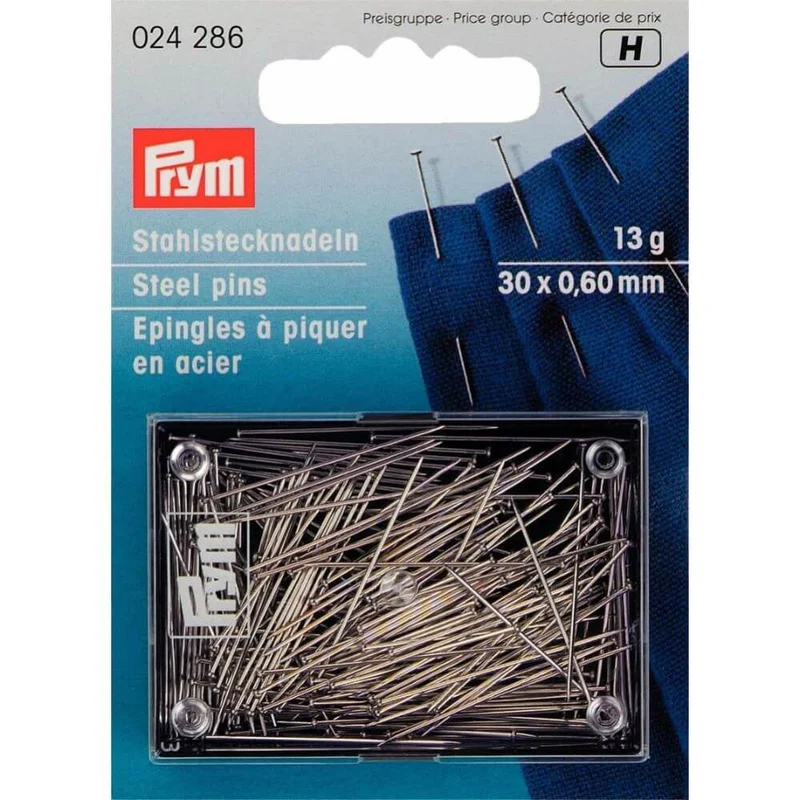 Prym Stahlstecknadeln 30x0,60mm