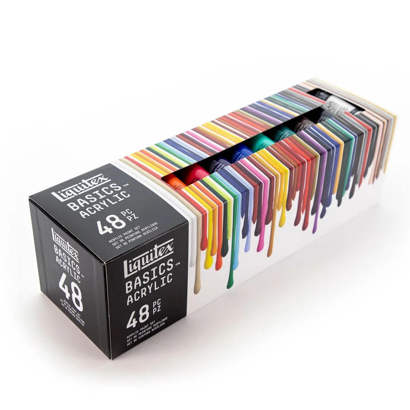 Liquitex - Basics Acrylic Paint 48 x 22ml Set