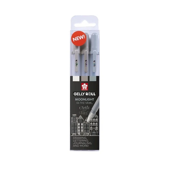 Sakura Gelly Roll MOONLIGHT Gel Pens - Set of 3