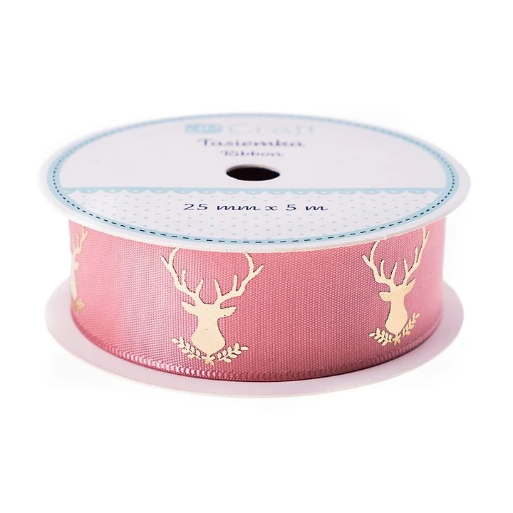 Satin Decorative Ribbon 25 mm x 5 m
