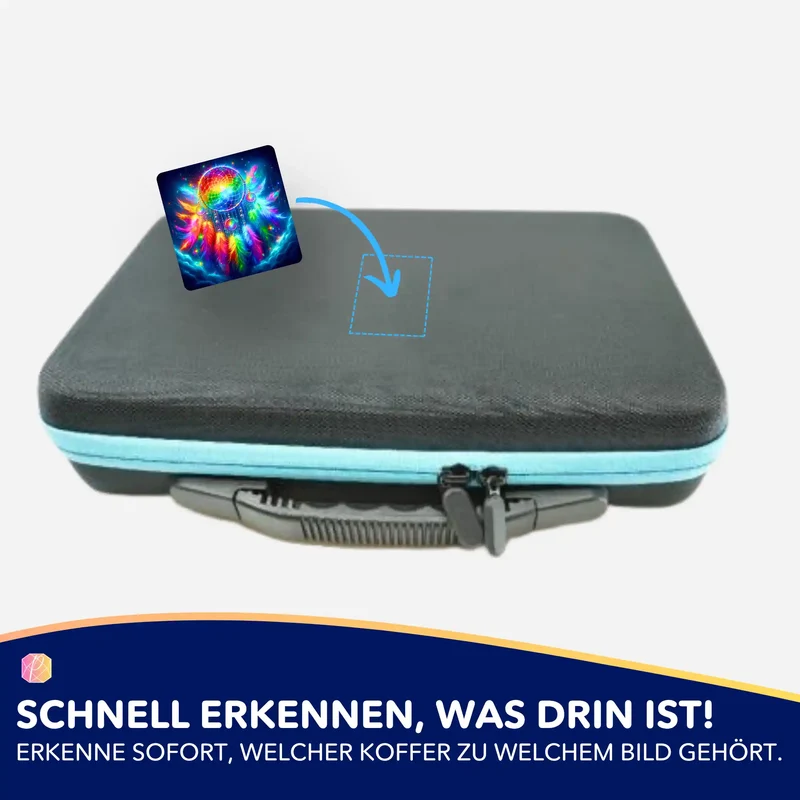Aufkleber 5er-Set - Träumerei im Federspiel