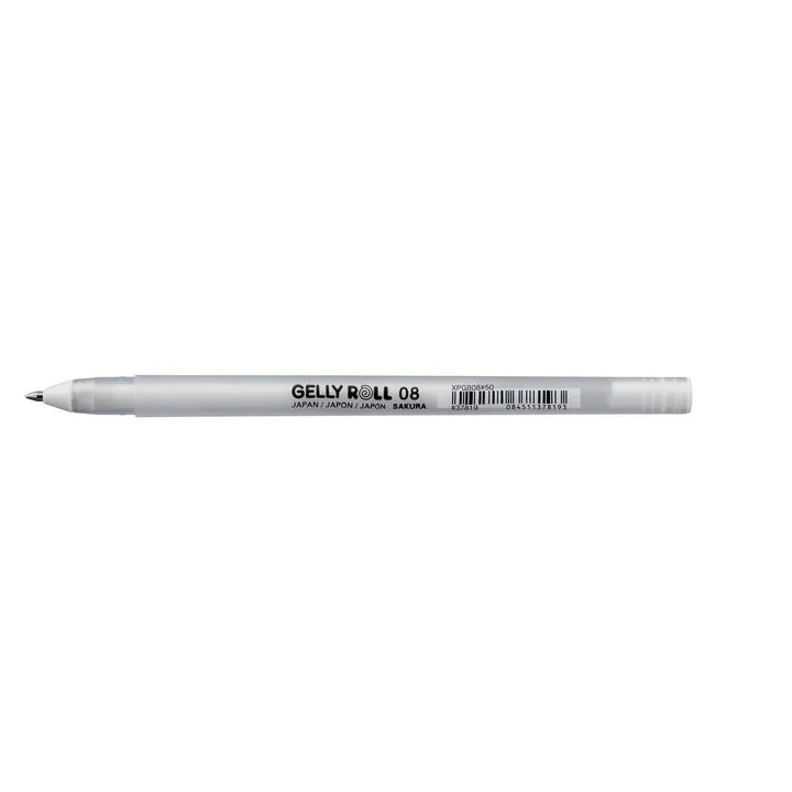 Sakura Gelly Roll White Gel Pens