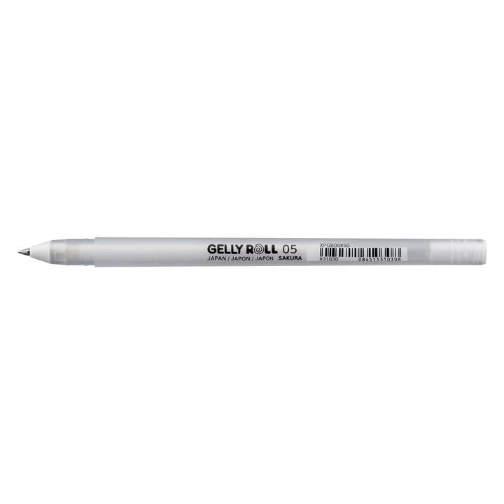 Sakura Gelly Roll White Gel Pens