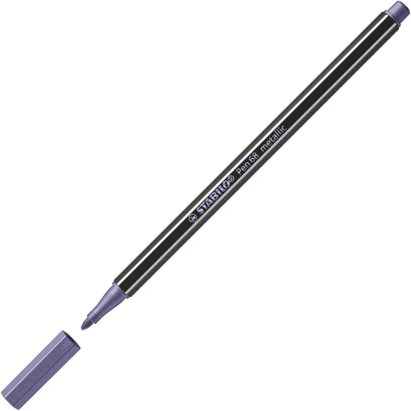 STABILO Pen 68 metallic Filzstift Rosa