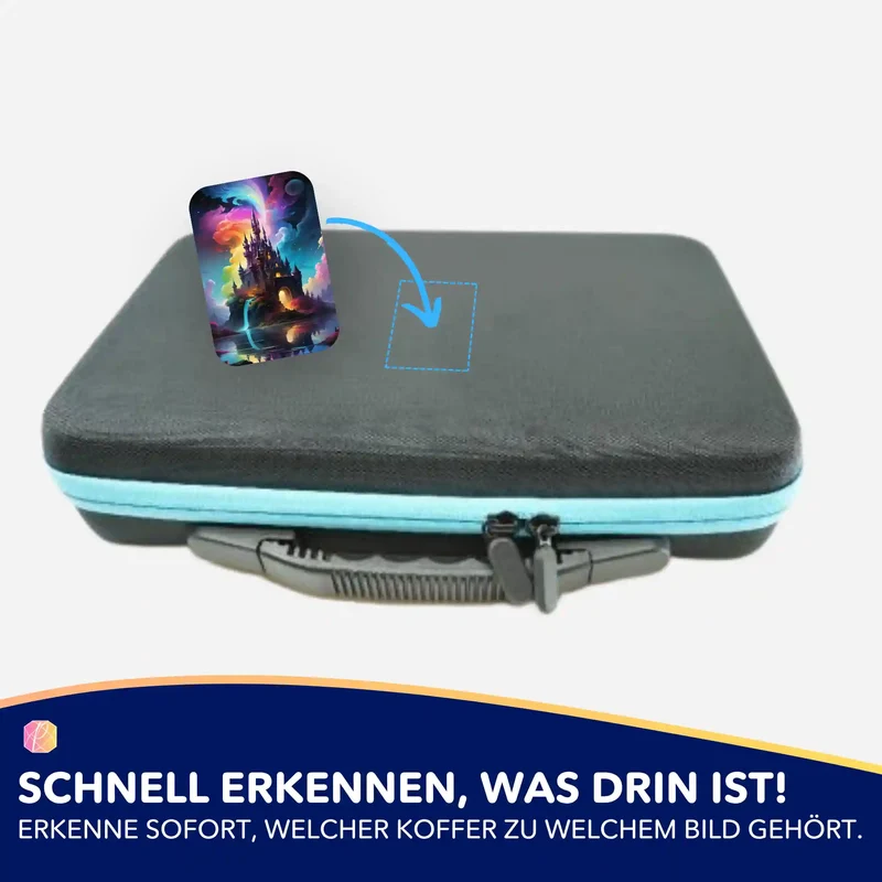 Aufkleber 5er-Set - Zauberschloss