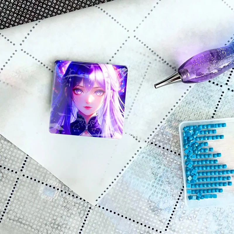 Cover Minder - Purple Moon Star