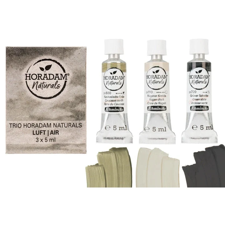 HORADAM Naturals Trio Air Watercolor Set, 3x5 ml