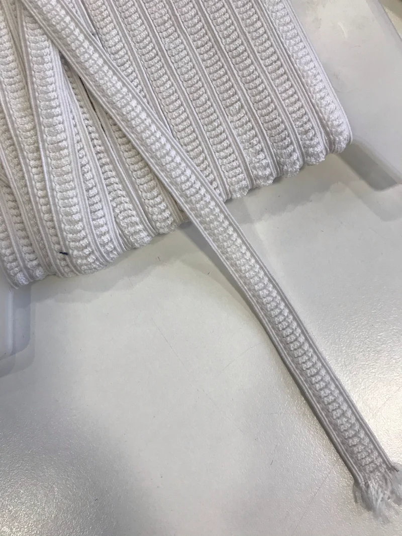 Wäschegummi 12mm weiß