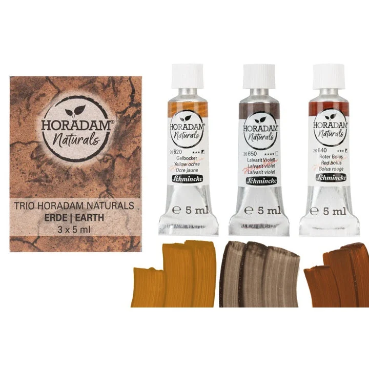 HORADAM Naturals Trio Earth Watercolor Set of 3 x 5 ml