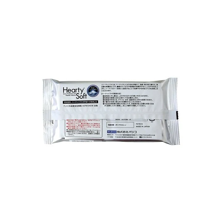 Padico Hearty Soft Super-Light Air-Dry Clay, 180 g, White