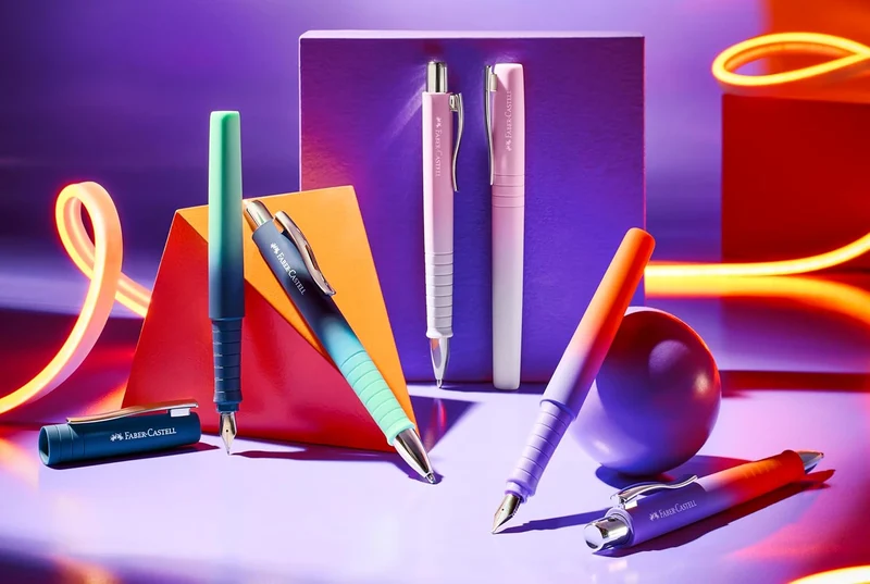 Faber-Castell Schreibset Blushing Sky Füller + Kugelschreiber
