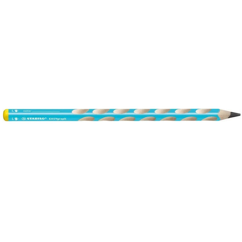 STABILO EASYgraph Bleistift HB Blau – Einzelstift Linkshänder
