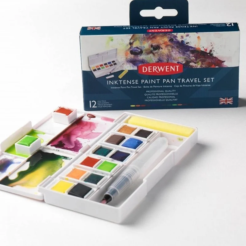 Derwent - Inktense Paint Pan Travel Set #No1