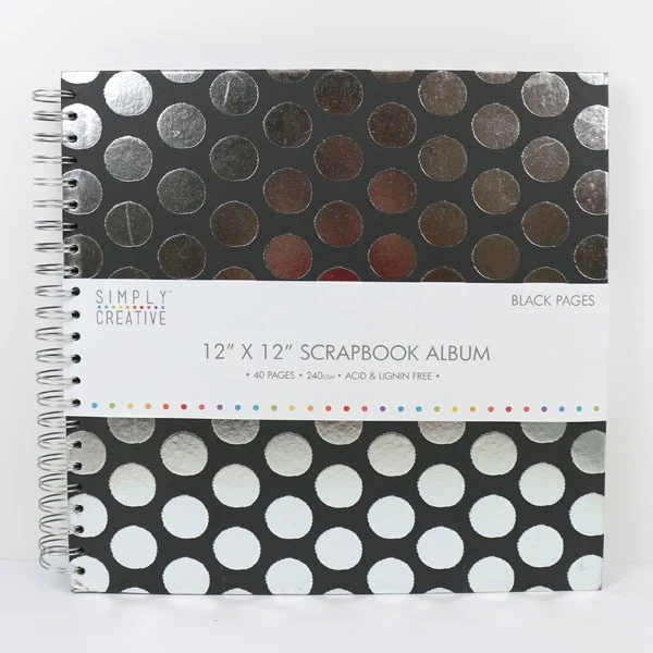 Simply Creative - Album 12x12 - Black + Circles