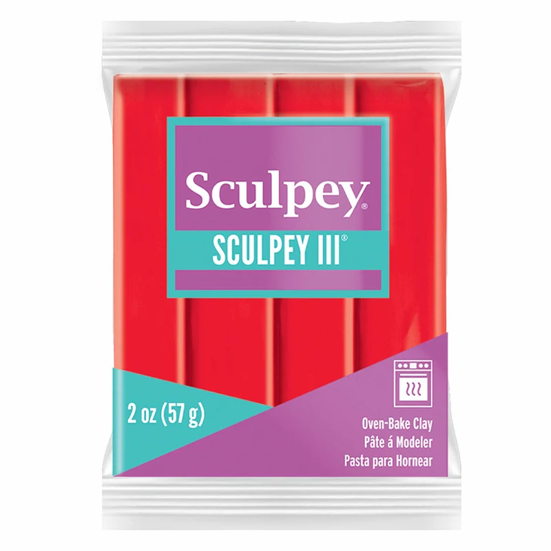 Sculpey 2 oz Red Hot Red