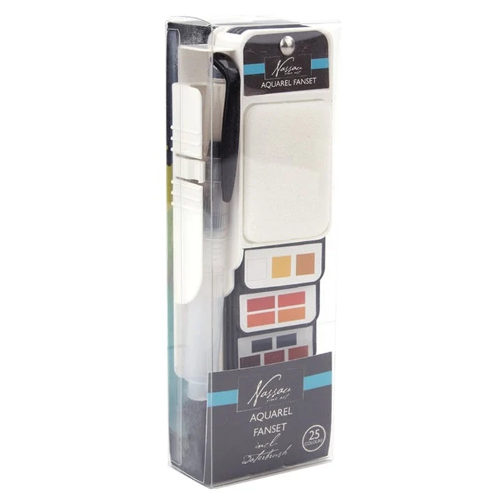 Nassau Fine Art Aquarell Fanset Watercolor Set