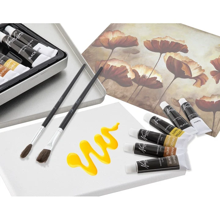 Nassau Fine Art Watercolors Set, 16-Piece
