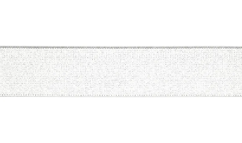 Gummiband 40mm weiß