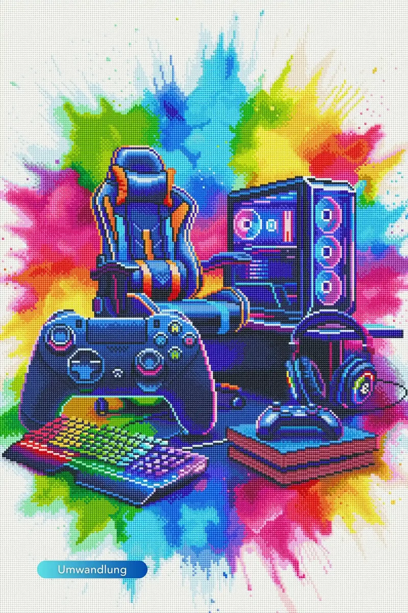 Diamond Painting - Gaming Zone