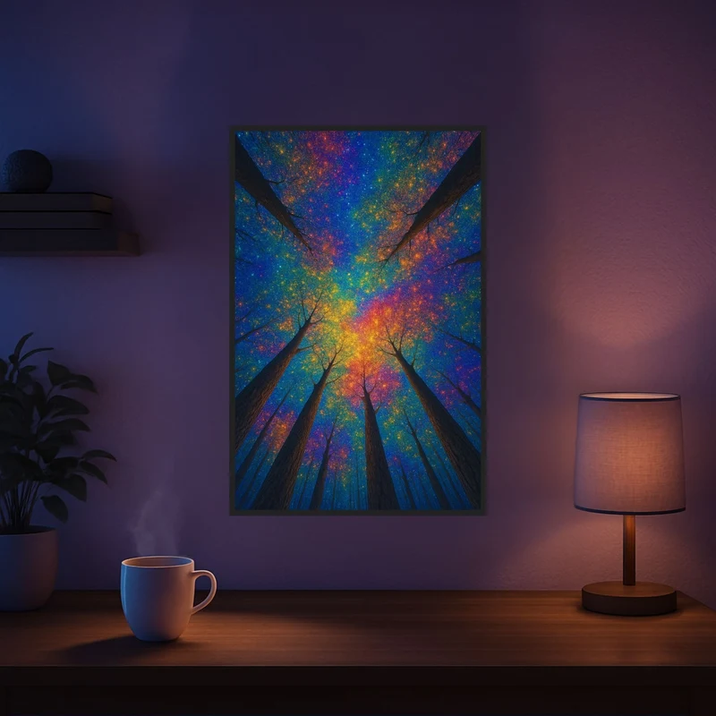 Diamond Painting Jennifer Ruschinski Special - Regenbogenwald
