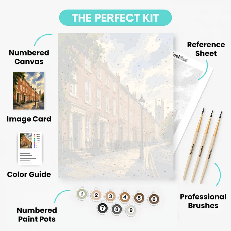 Hope Street Terrace - Paint by Numbers Kit