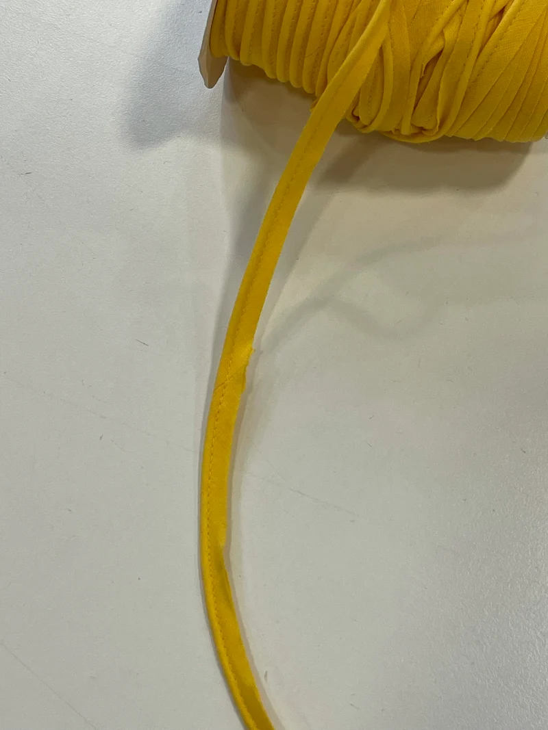 Paspelband 8mm gelb