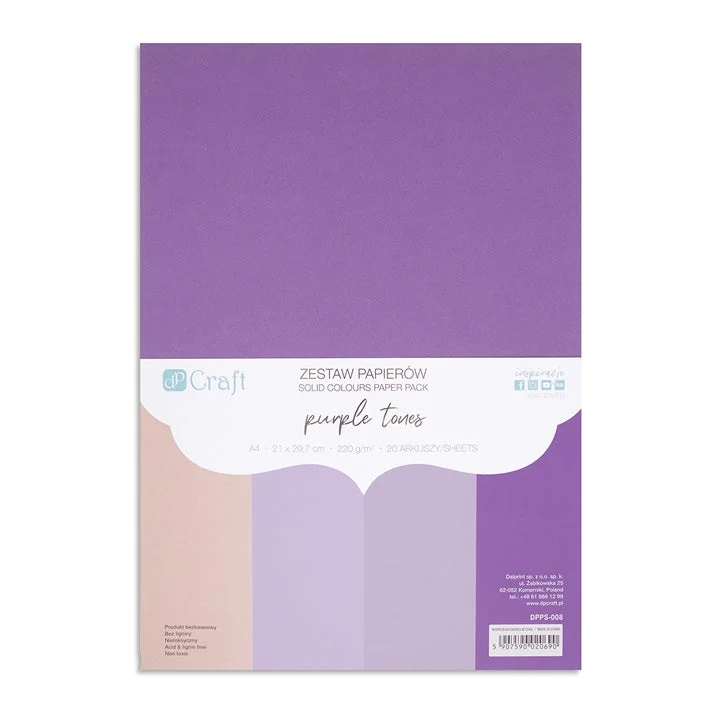 DP Craft Colored Paper Set of 20