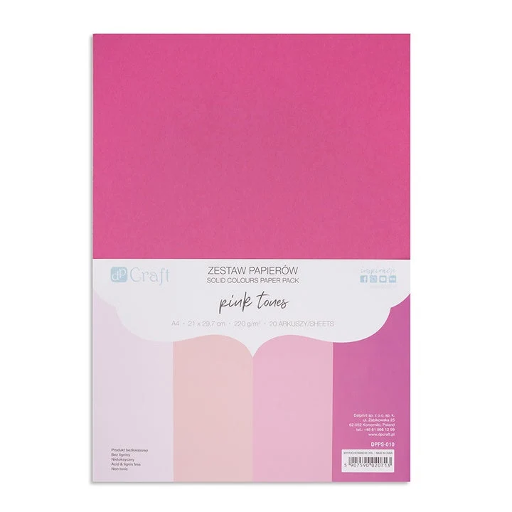 DP Craft Colored Paper Set of 20