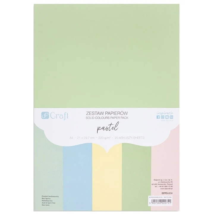 DP Craft Colored Paper Set of 20