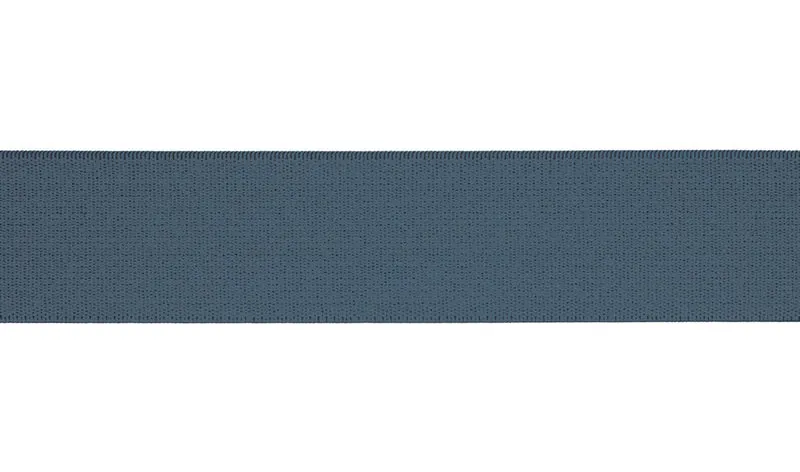 Gummiband 40mm blau jeansblau