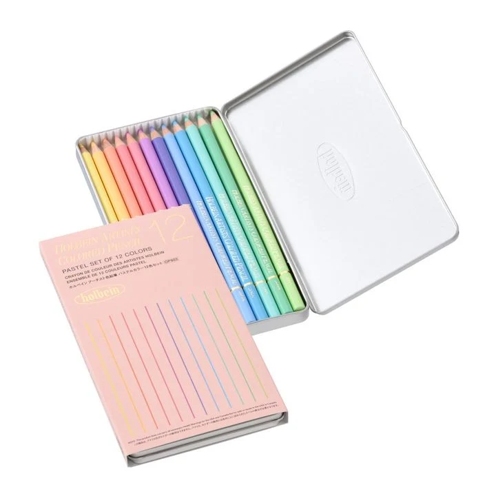 Holbein Artists Colored Pencils, Set of 12