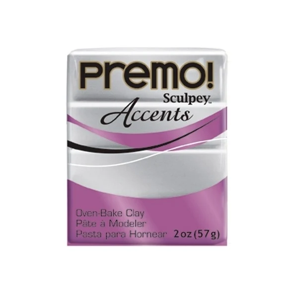 Sculpey - Premo Accents 2oz Silver