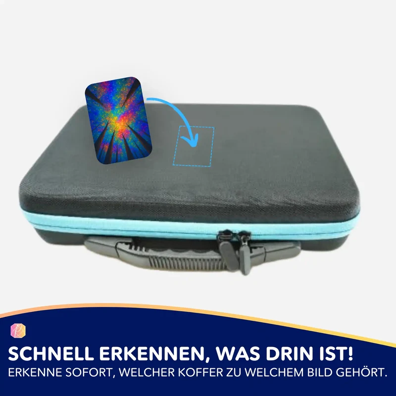 Aufkleber 5er-Set - Jennifer Special - Regenbogenwald