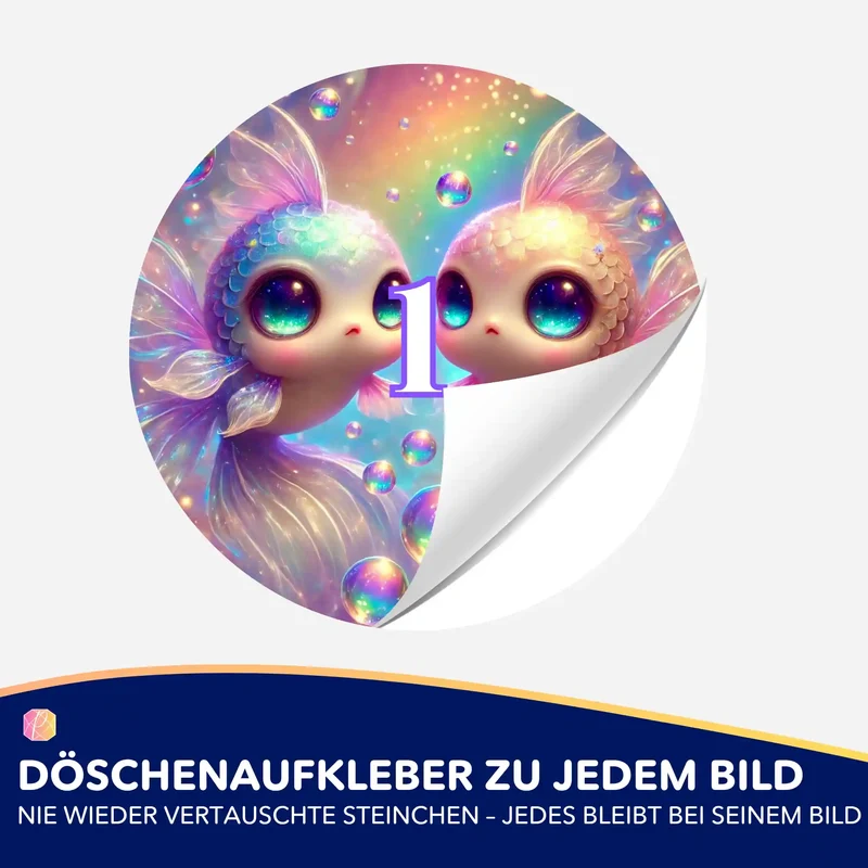 Döschenaufkleber - Fairydust Special - Glitzerwelt