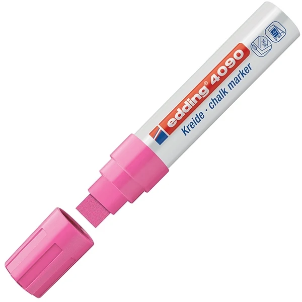 edding - 4090 Chalk Marker Neon Pink 069
