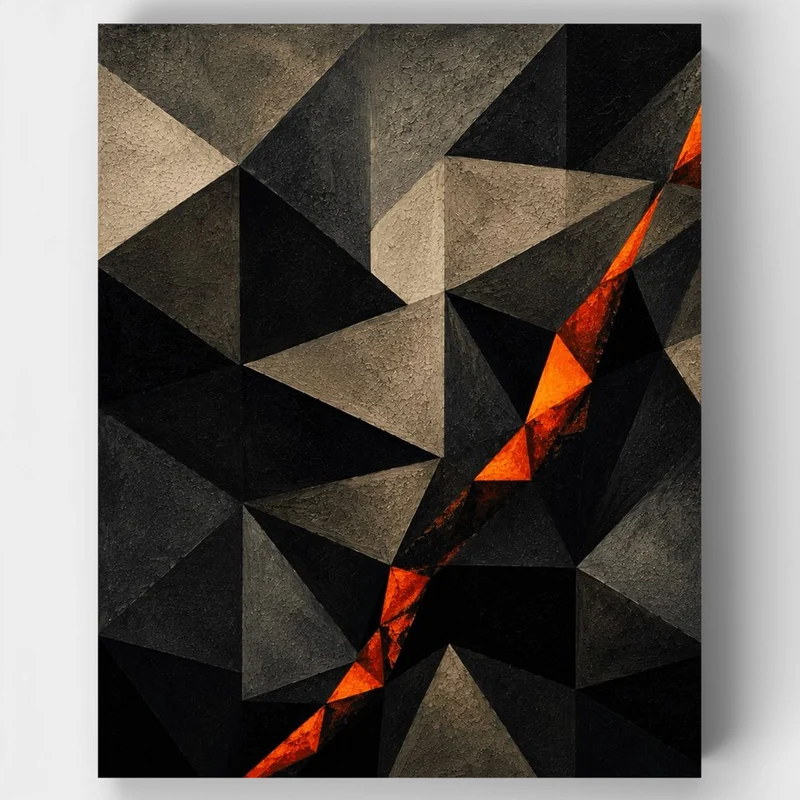 "Ash n Ember" Paint by Numbers Kit
