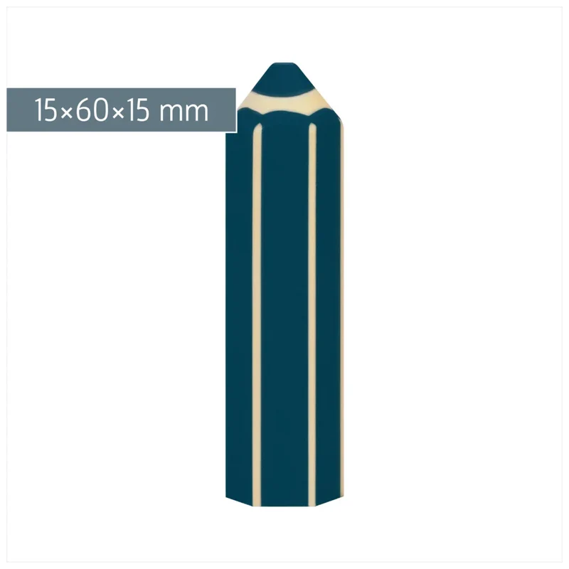 BRUNNEN Radierer Stift „Colour Code 3D“ | Farbe: denim