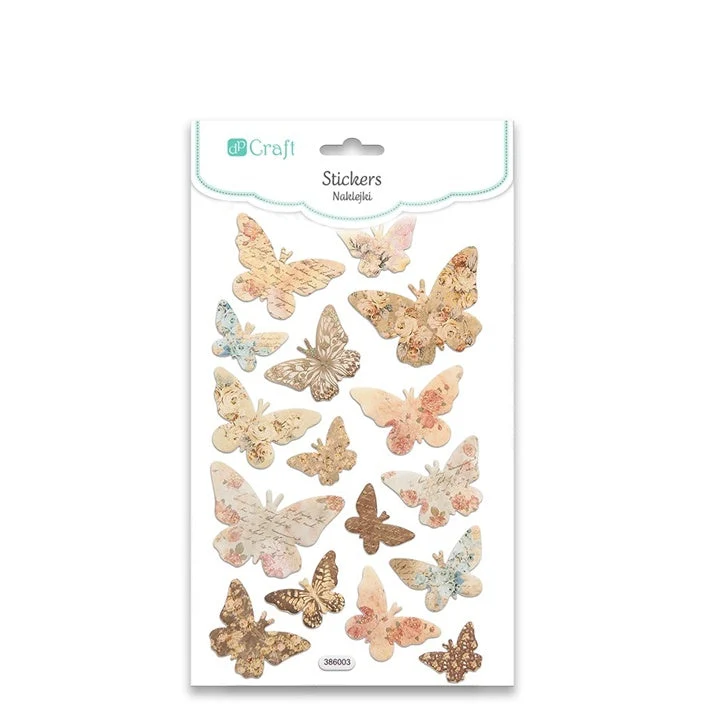 Foam Stickers | Butterflies, Set of 16