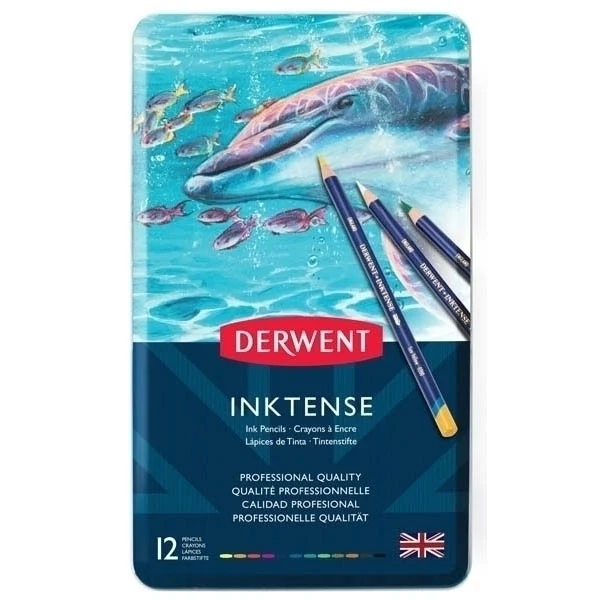 Derwent - Inktense Pencil - 12 Tin