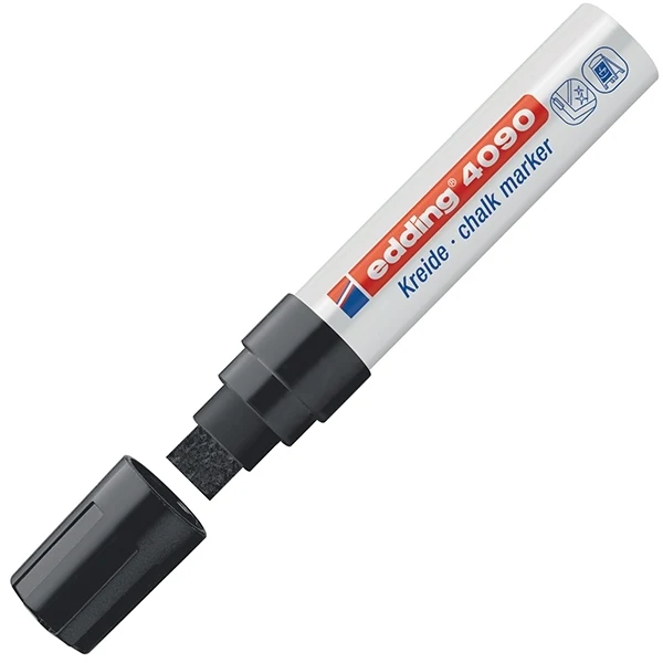 edding - 4090 Chalk Marker Black 001